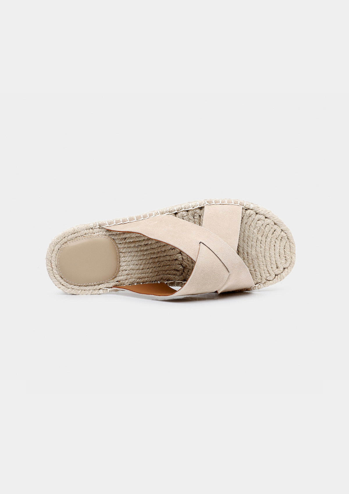 Capri Sandal - Off White, view 3