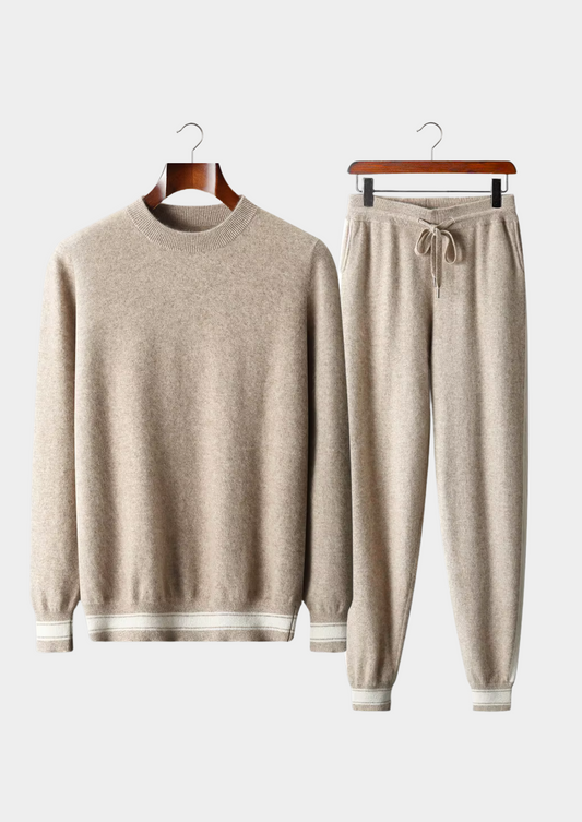 Premium Cashmere Sand Vienna Leisure Set, view 1