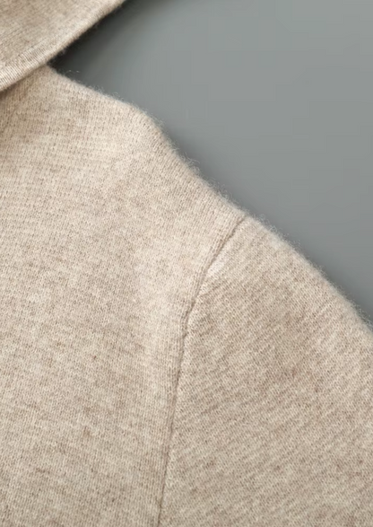 Pure Extra-Fine Merino Wool Zipper Hoodie, view 20
