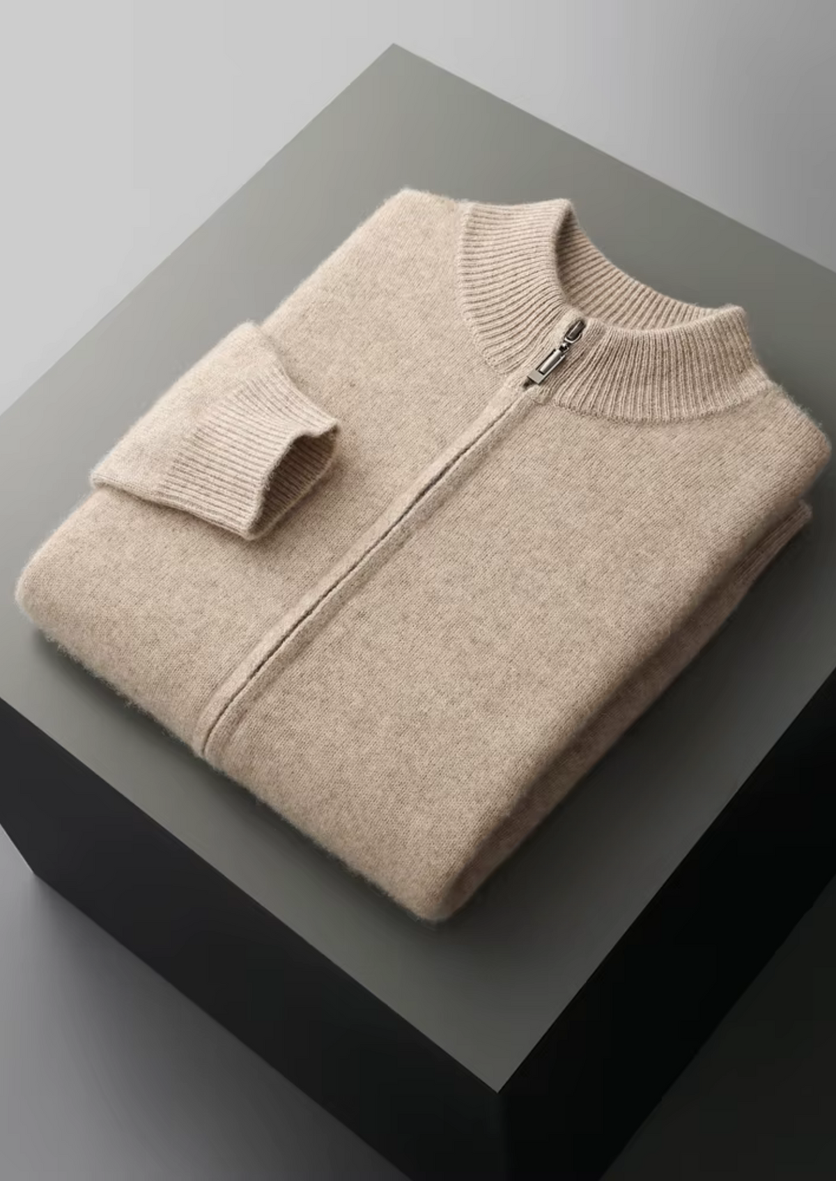 Pure Extra-Fine Merino Wool Sand Luzzo Set, view 19