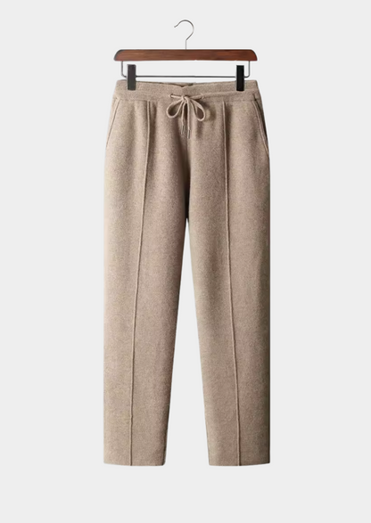 Pure Extra-Fine Merino Wool Leisure Trousers, view 11