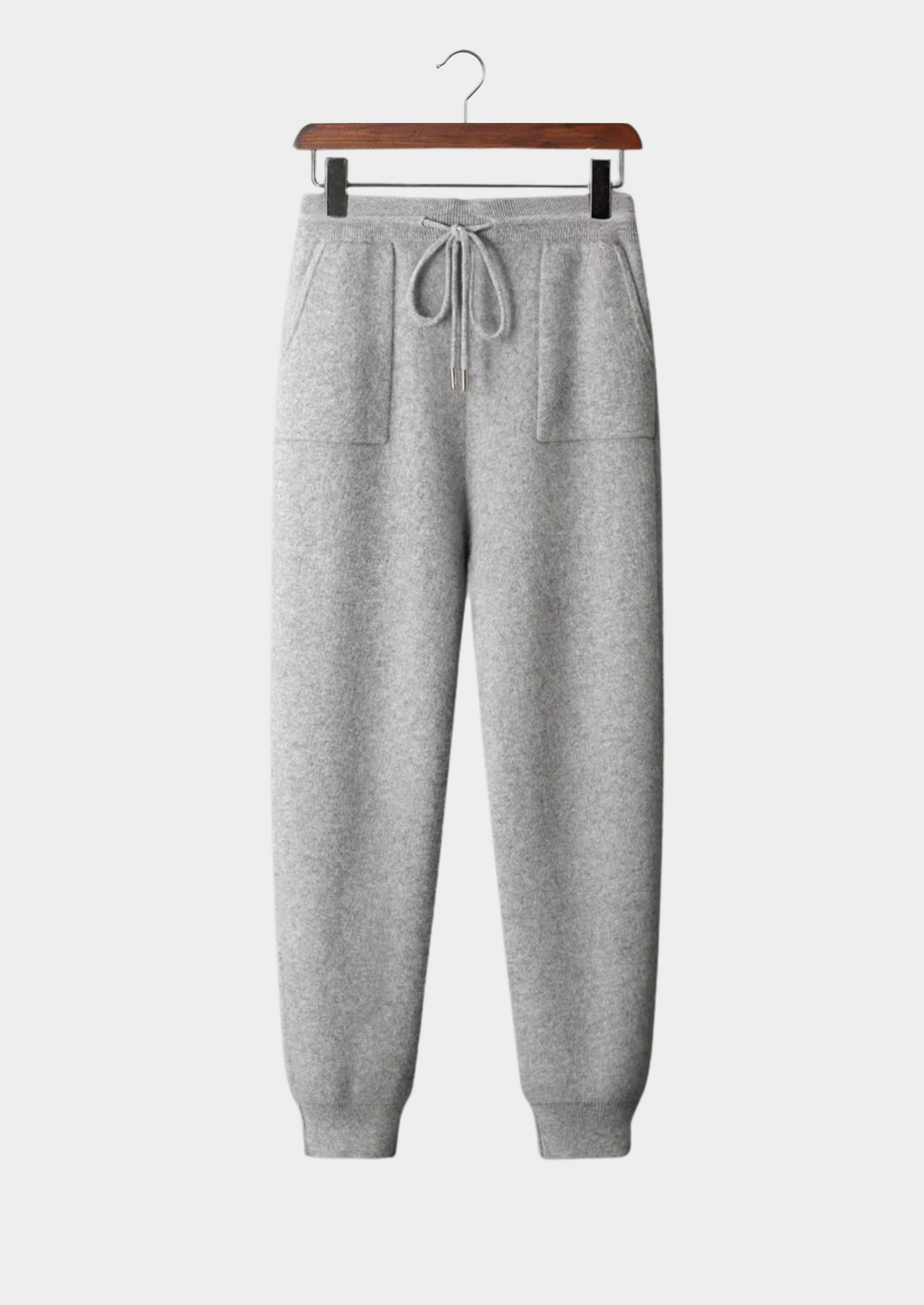 Premium Cashmere Leisure Joggers, view 1