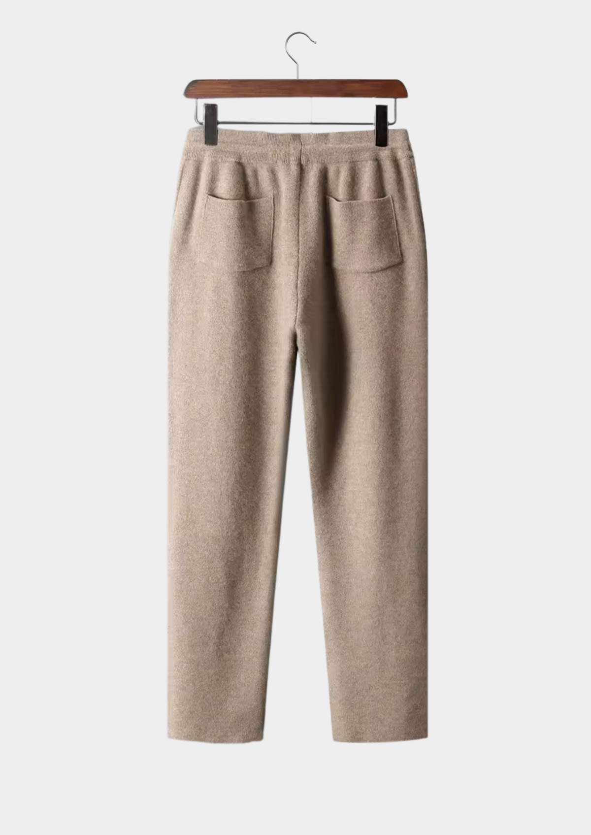 Pure Extra-Fine Merino Wool Leisure Trousers, view 12