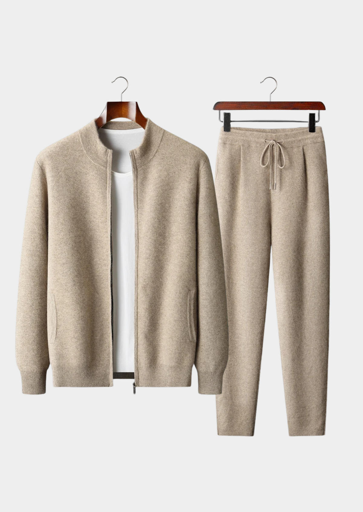 Premium Cashmere Sand Denis Leisure Set, view 1