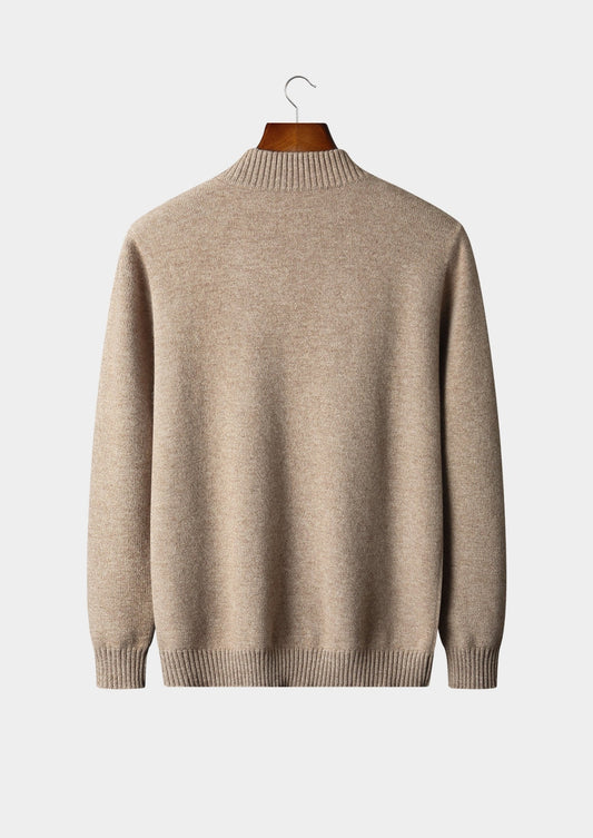 Pure Extra-Fine Merino Wool Dual Zip Cardigan, view 2