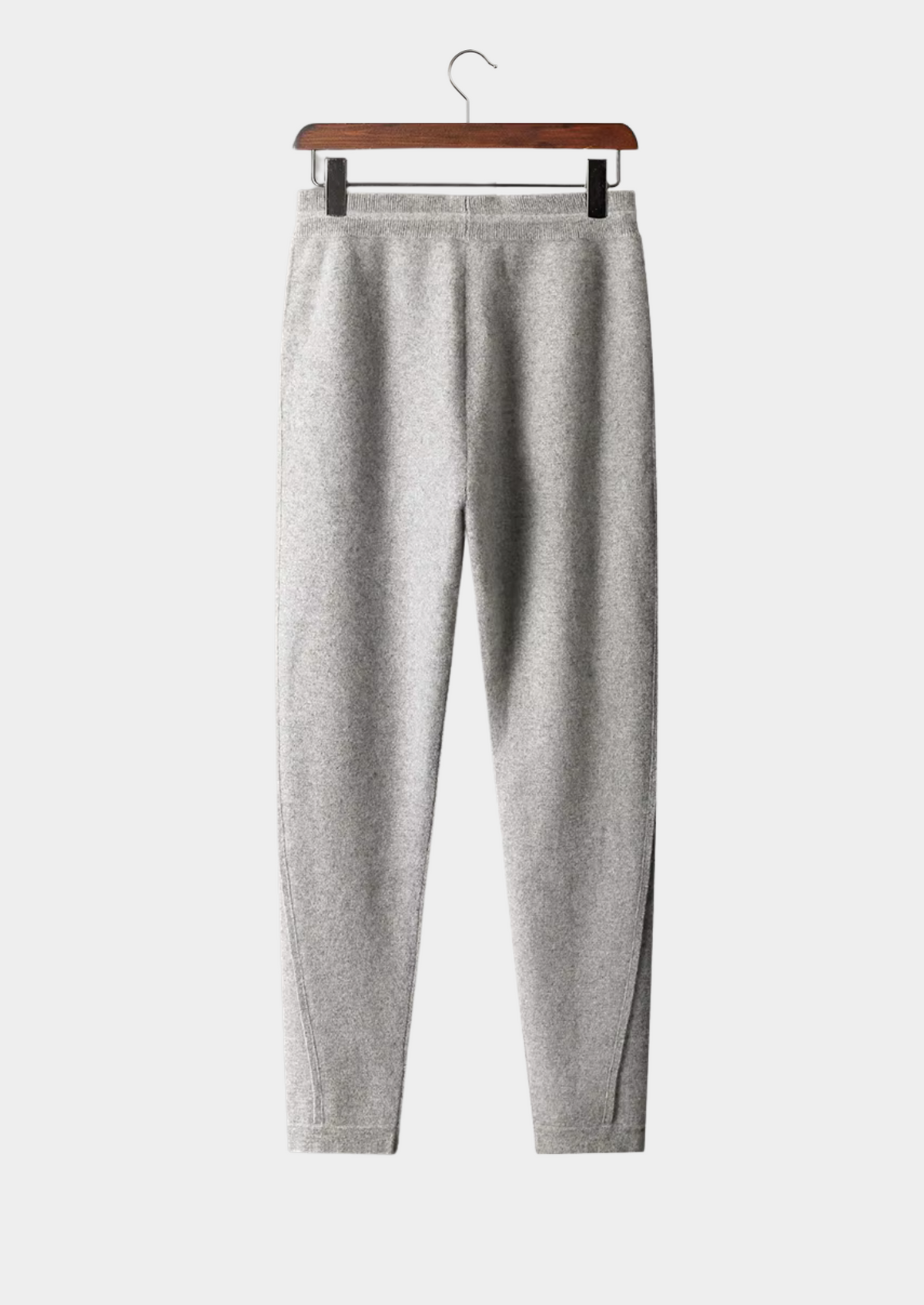 Premium Cashmere Slim Trousers, view 2
