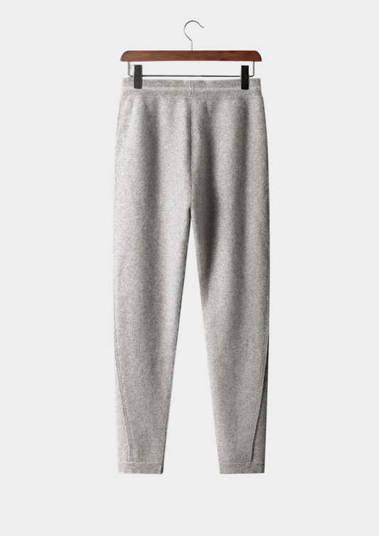 Premium Cashmere Slim Trousers, view 2