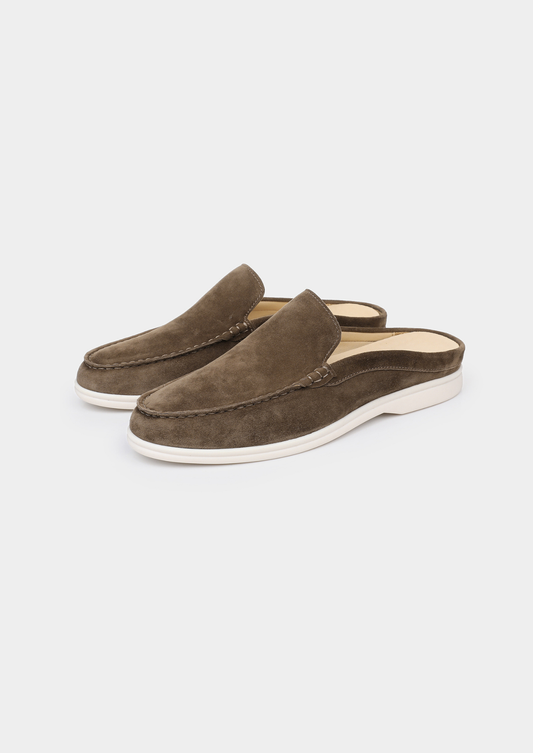 Sperlonga Slipper - Olive, view 1