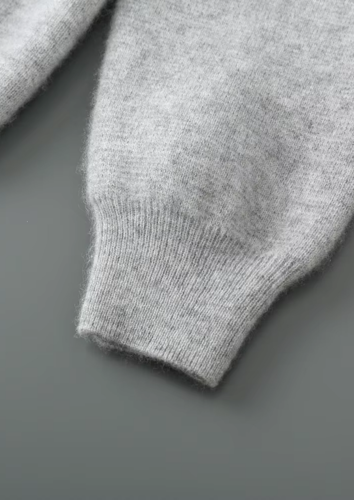 Pure Extra-Fine Merino Wool Zipper Hoodie, view 9
