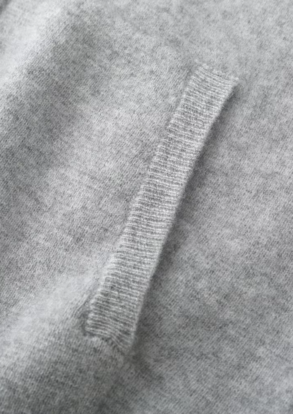 Pure Extra-Fine Merino Wool Zipper Hoodie, view 5