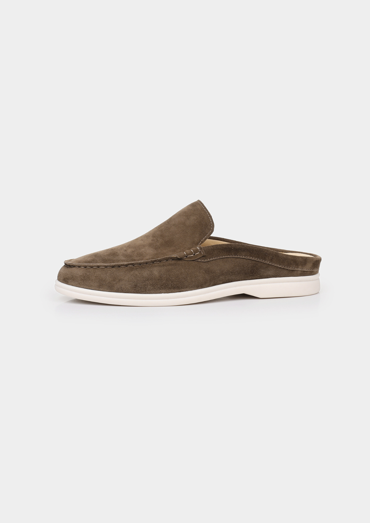 Sperlonga Slipper - Olive, view 4
