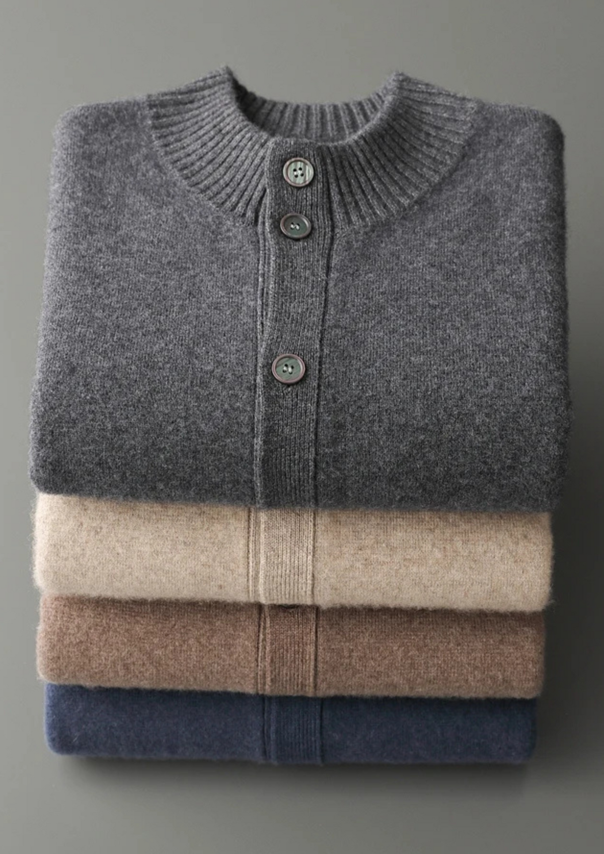 Premium Cashmere Button Cardigan, view 9