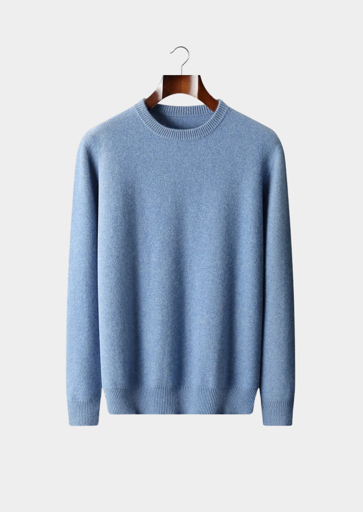 Pure Extra-Fine Merino Wool Classic Crewneck, view 1