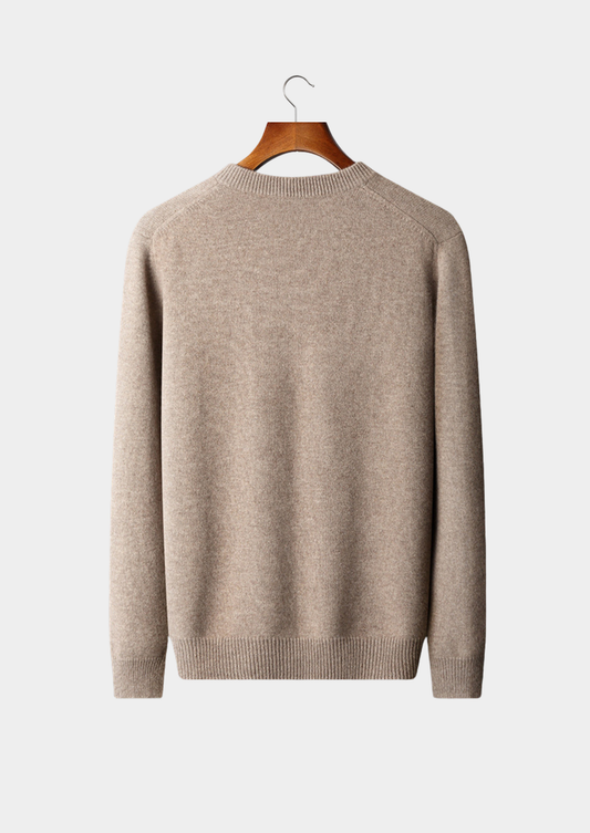 Pure Cashmere Essential V-Neck Sweater, view 2