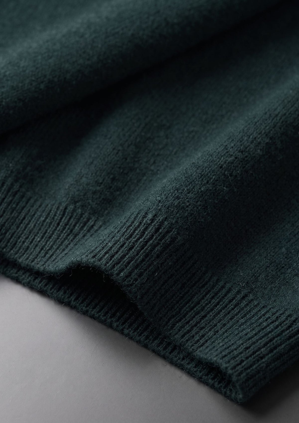 Premium Cashmere Classic Crewneck T-Shirt - Sea Green, view 3