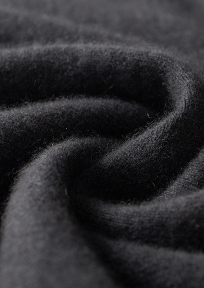 Pure Cashmere Dark Gray Dual Zip Cardigan, view 8