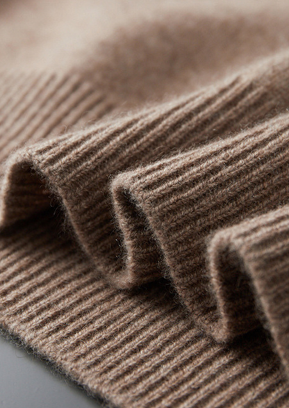 Pure Cashmere Essential V-Neck Sweater, view 6