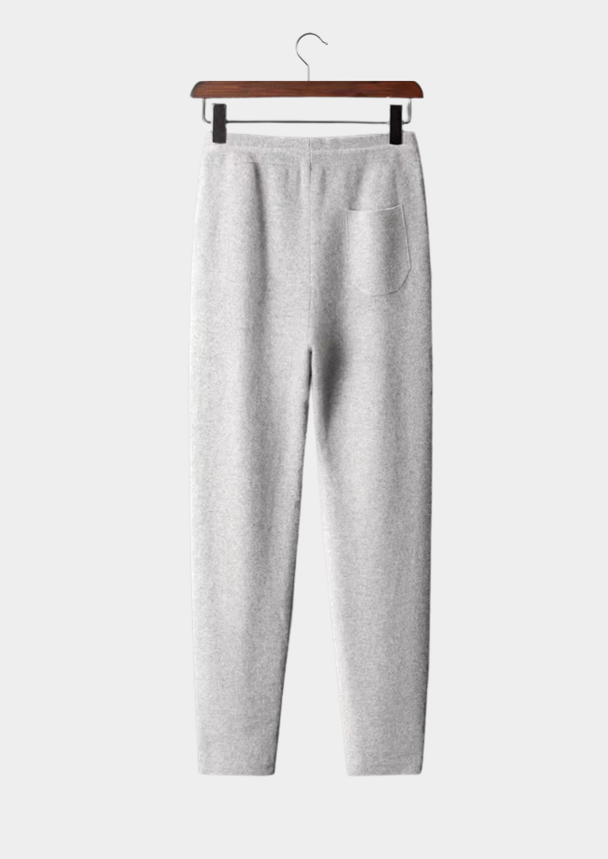 Premium Cashmere Pleated Trousers, view 2