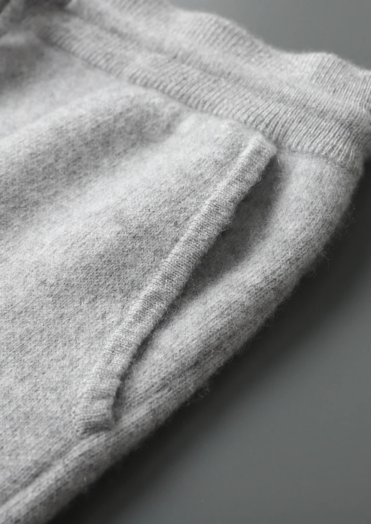 Premium Cashmere Light Gray Alain Leisure Set, view 10
