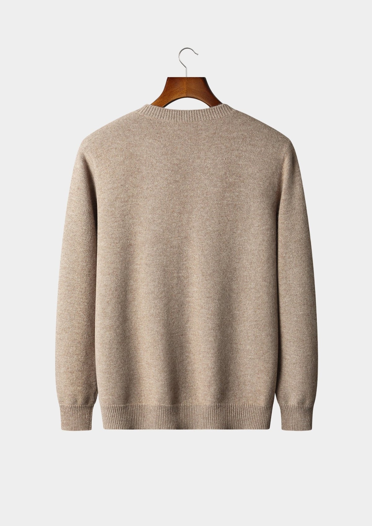 Pure Extra-Fine Merino Wool Classic Button Cardigan, view 2