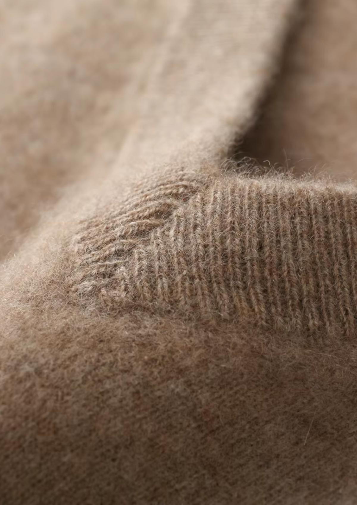 Pure Extra-Fine Merino Wool V-Neck Vest, view 9