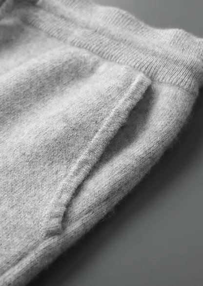 Premium Cashmere Leisure Joggers, view 5