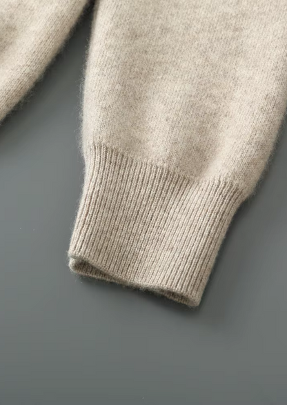 Pure Extra-Fine Merino Wool V-Neck Cardigan, view 6