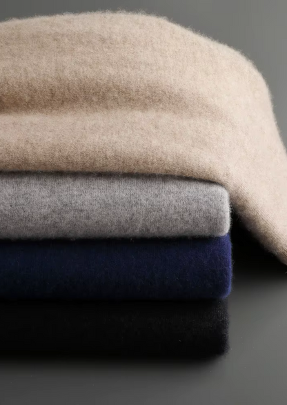 Premium Cashmere Navy Blue Vienna Leisure Set, view 4