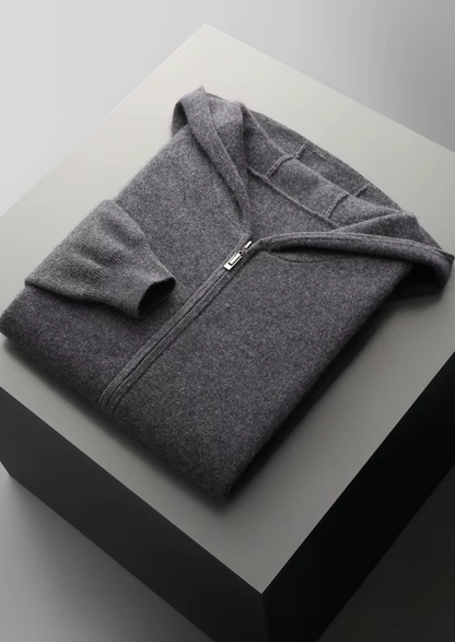 Pure Extra-Fine Merino Wool Dark Gray Arvo Set, view 2