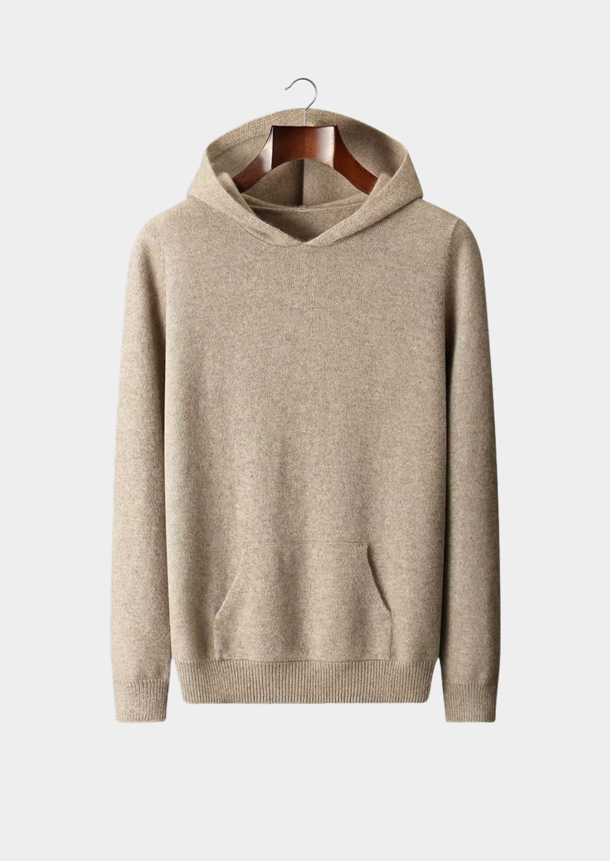 Premium Cashmere Essential Hoodie, view 1