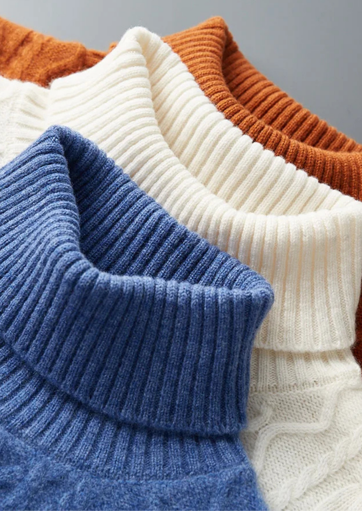 Pure Extra-Fine Merino Wool Traiano Rollneck, view 13