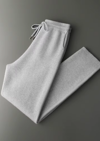 Premium Cashmere Light Gray Milano Leisure Set, view 3