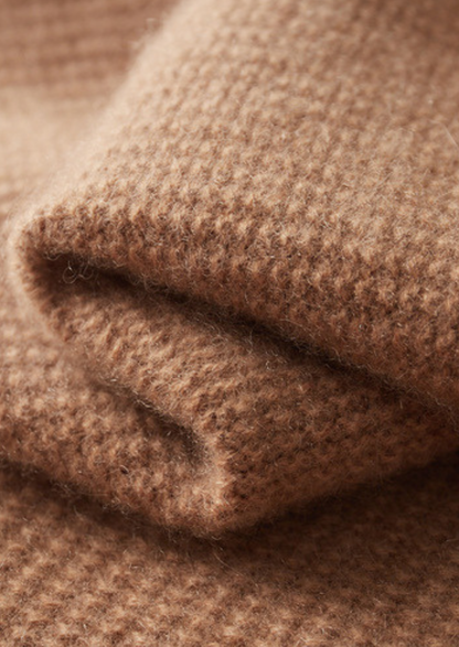Pure Cashmere Mustard Ribbed Zip Cardigan, view 9