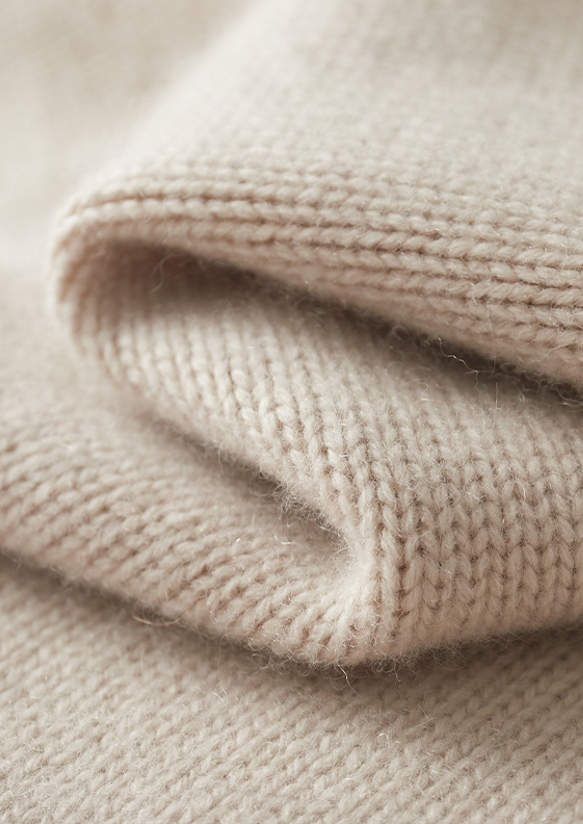 Pure Cashmere Off White Half Zip Sweater, view 9