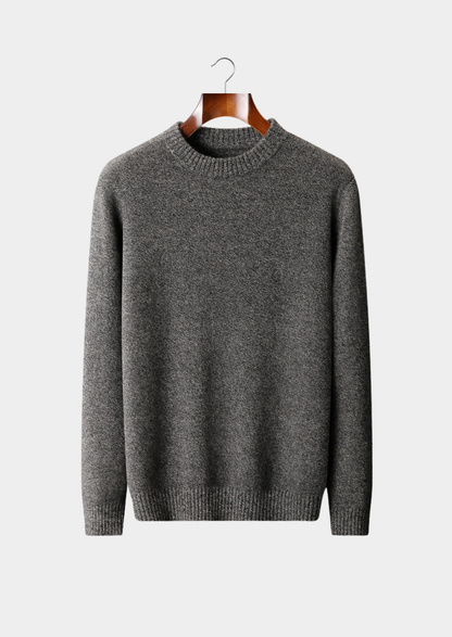 Pure Cashmere Gray Essential Crewneck, view 1