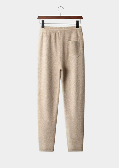 Premium Cashmere Pleated Trousers, view 5