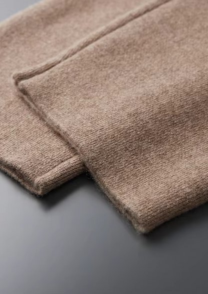 Premium Cashmere Straight Trousers, view 5