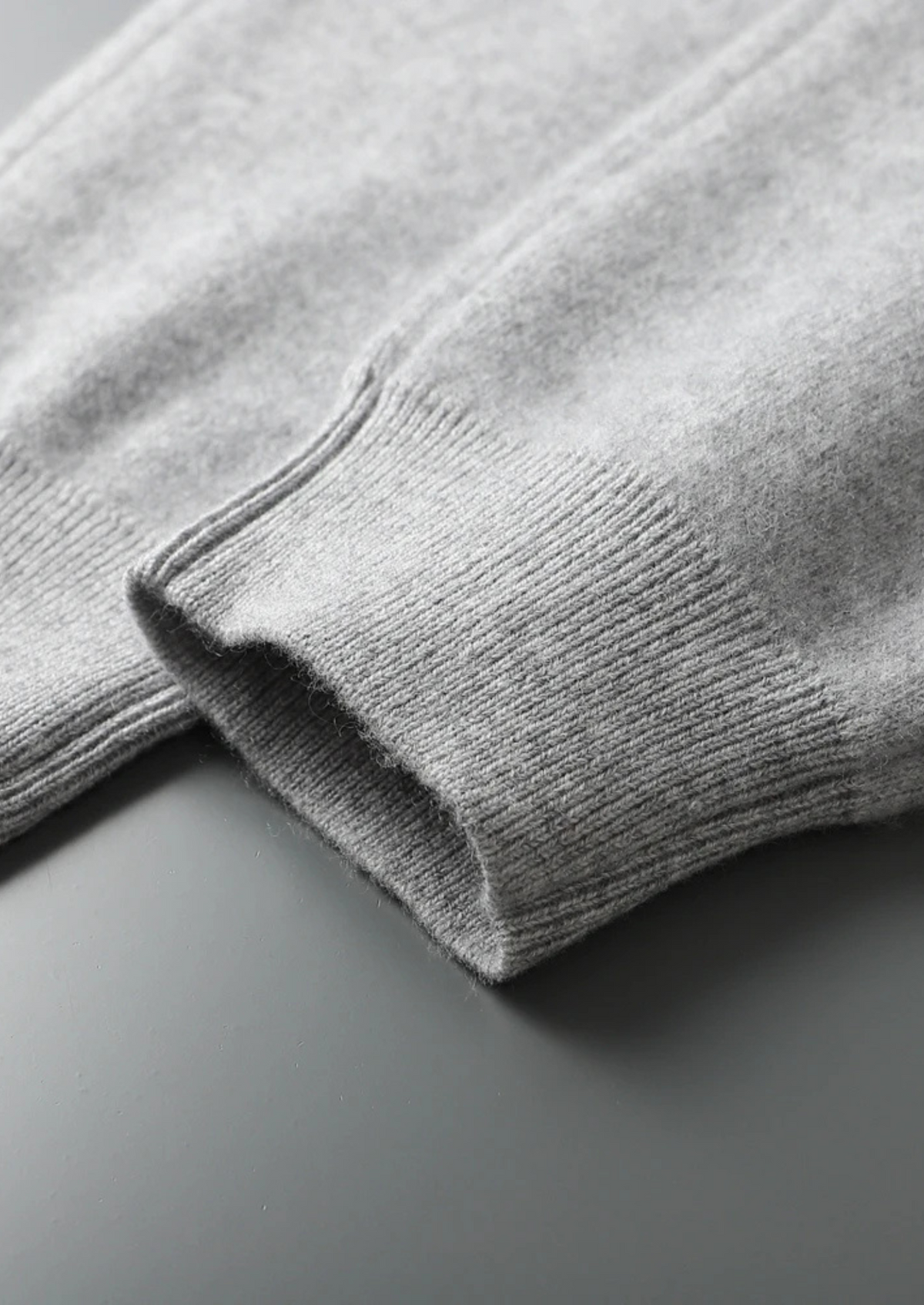 Premium Cashmere Light Gray Alain Leisure Set, view 9