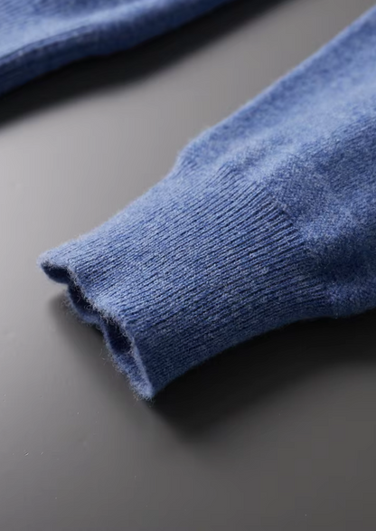 Pure Extra-Fine Merino Wool Half Zip Polo, view 11