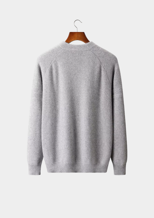 Pure Extra-Fine Merino Wool Ribbed Zip Cardigan, view 2