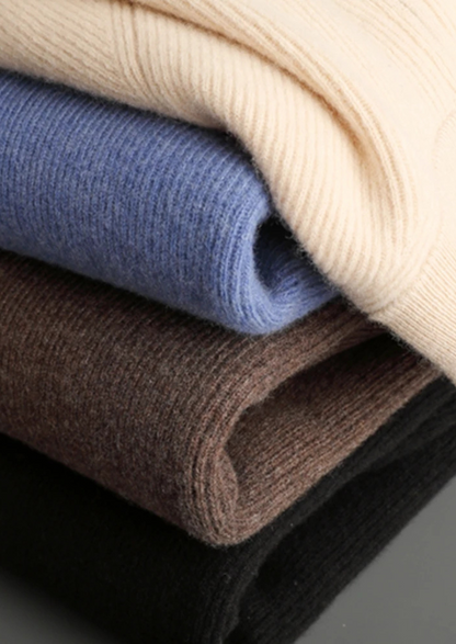 Pure Extra-Fine Merino Wool Ribbed Zip Cardigan, view 10