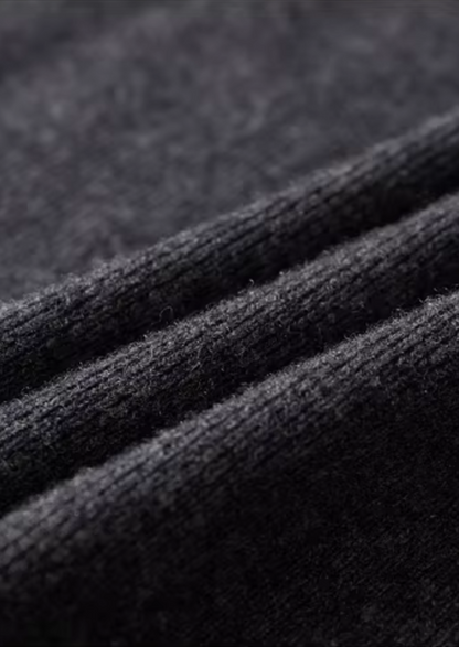 Pure Extra-Fine Merino Wool Ribbed Polo Cardigan, view 5