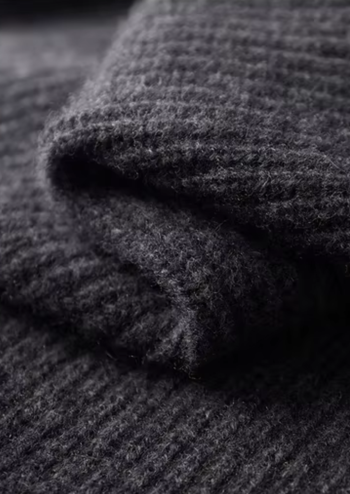 Pure Extra-Fine Merino Wool Funnel Neck Dual Zip Cardigan, view 3