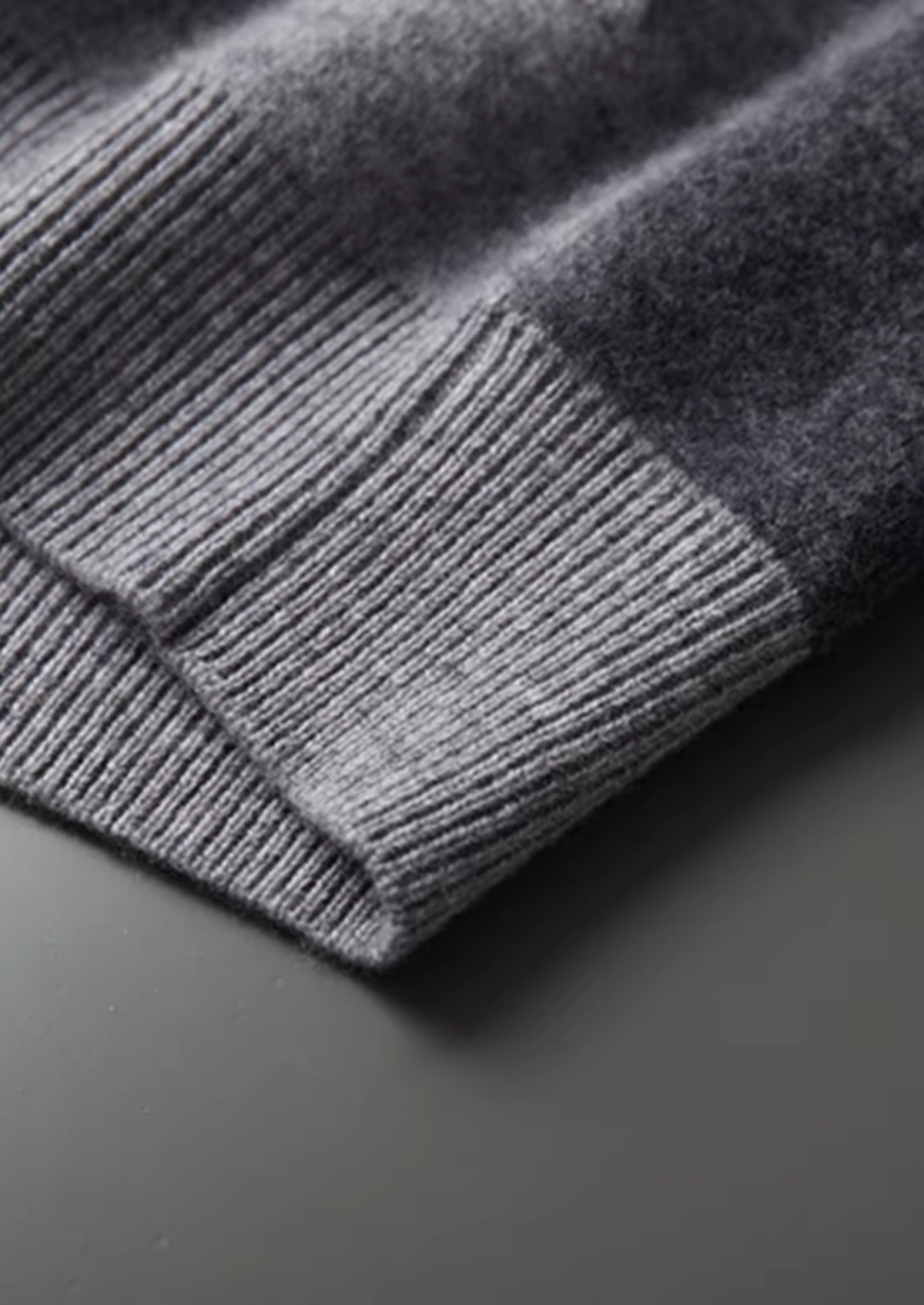 Premium Cashmere Dark Gray Torino Leisure Set, view 7