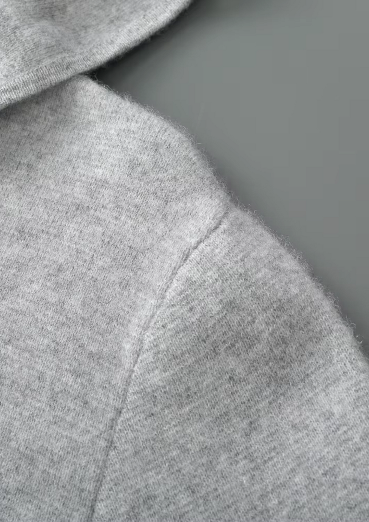 Pure Extra-Fine Merino Wool Zipper Hoodie, view 10