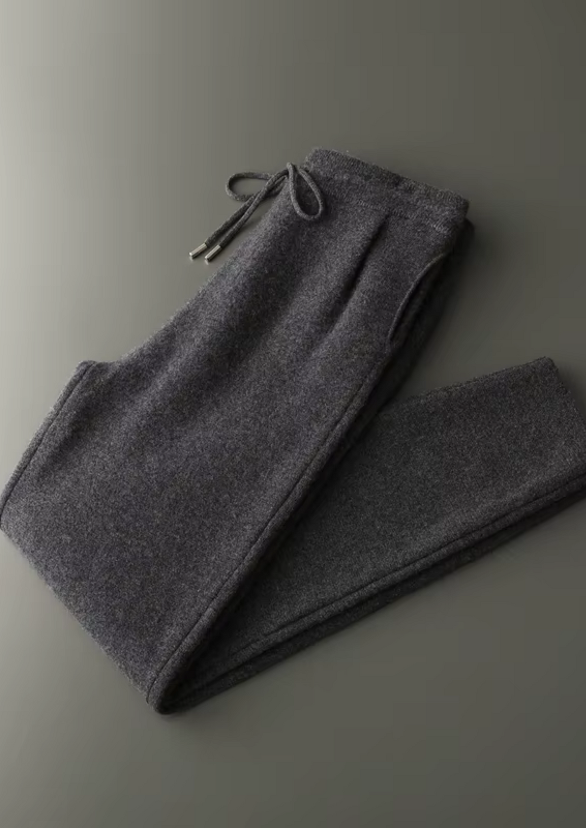 Premium Cashmere Pleated Trousers, view 11