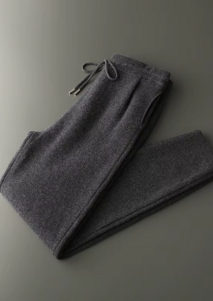 Premium Cashmere Pleated Trousers, view 11