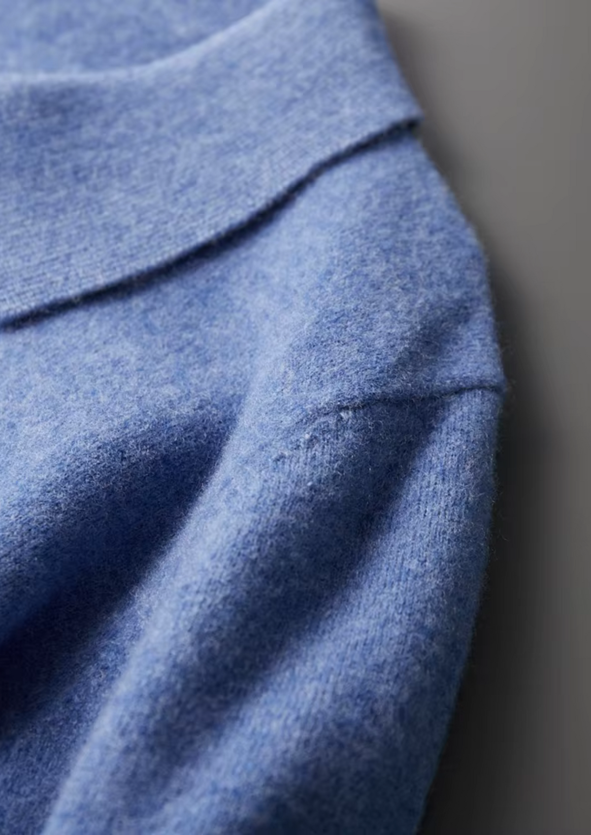 Pure Extra-Fine Merino Wool Half Zip Polo, view 10