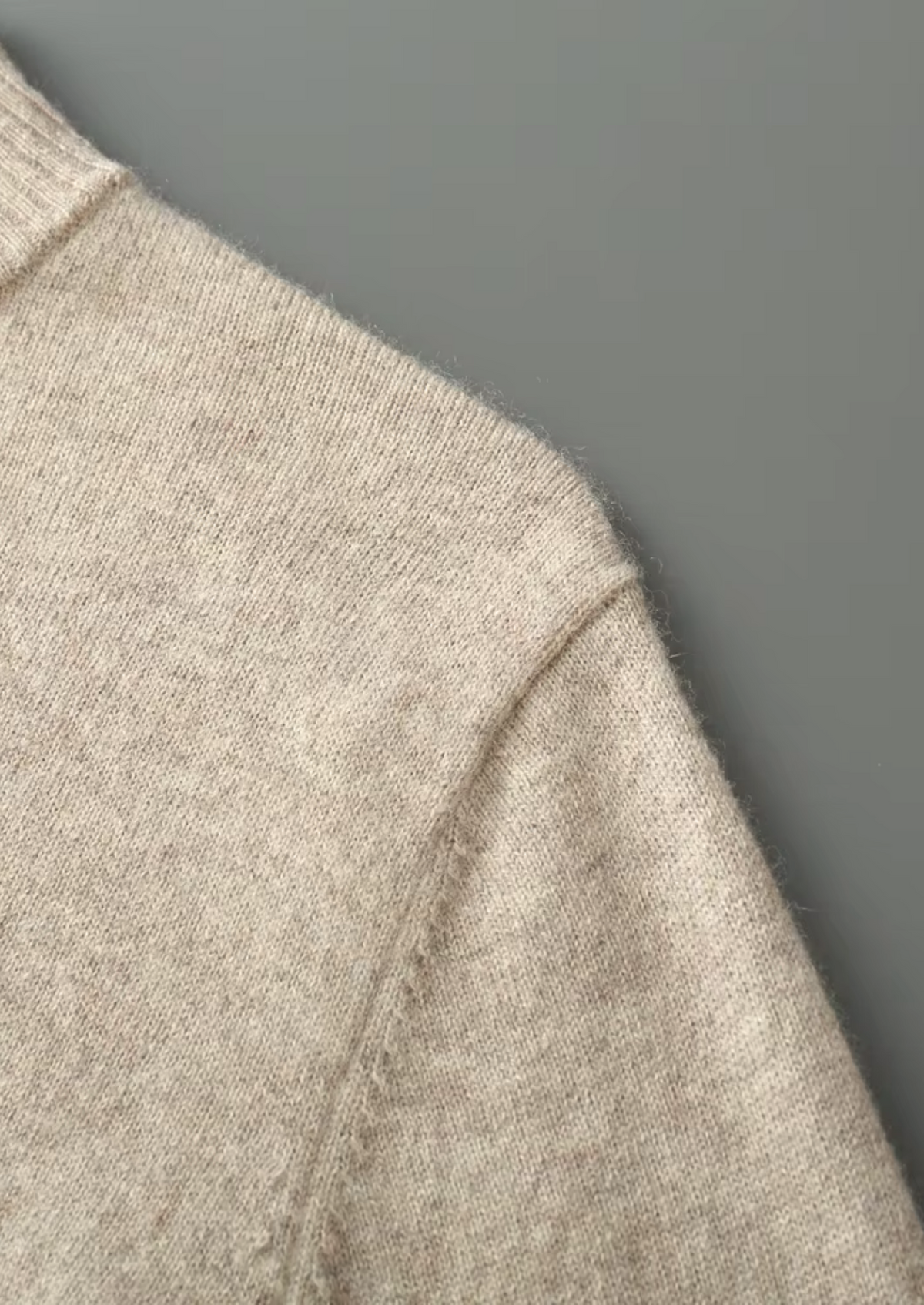 Pure Extra-Fine Merino Wool Half Zip Sweater, view 6