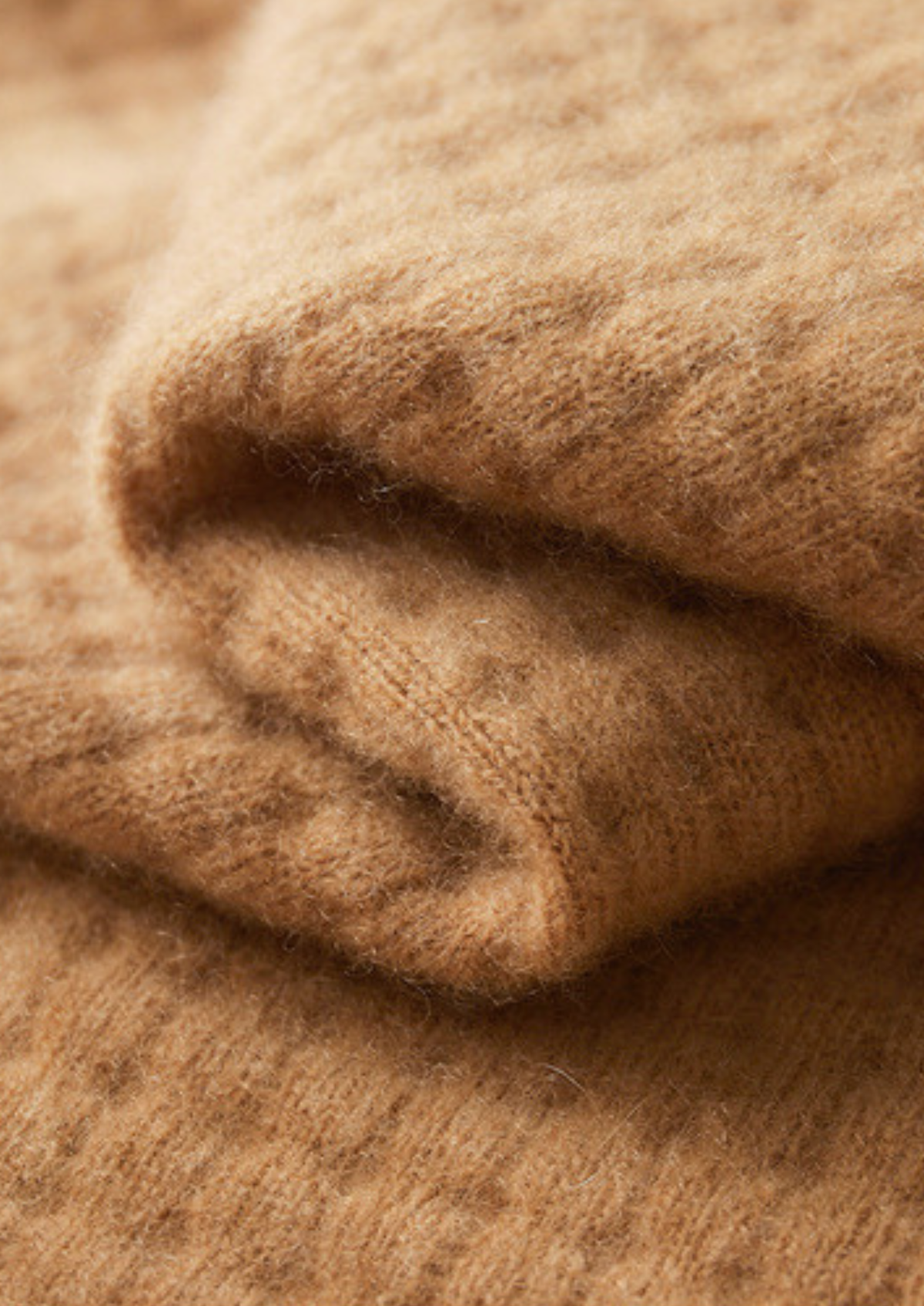 Pure Cashmere Caramel Textured Button Cardigan, view 5